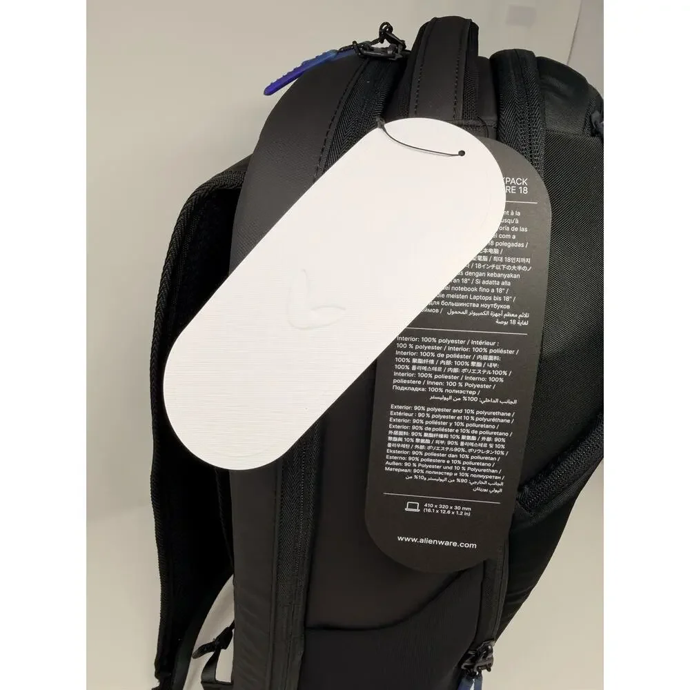 NEW Alienware 18 Gaming Backpack AW7825P DWJ3J